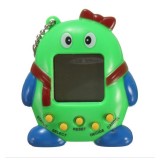 Joc electronic interactiv Tamagotchi, 168 jocuri, animalut, 6 ani+, verde