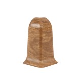 Colt exterior pentru plinta Vilo Flex 537, stejar boieresc, 55 x 22 mm, 2 buc/set