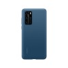 Husa Silicon Huawei P40, Albastra - Protectie Telefon Flexibila, Antishock