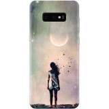 Husa silicon pentru Samsung Galaxy S10 Lite, Alone Woman Cgi Hd K