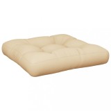 Cumpara ieftin Perna de paleti, bej, 50x50x12 cm, material textil