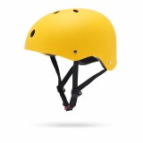 Casca de Protectie pentru Trotineta si Bicicleta, Ventilatie buna, Marime Reglabila, Ultra Usoara, Galben, L 54-62cm