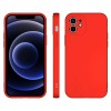 Husa pentru samsung galaxy a13 4g, flippy, liquid silicone, cu microfibra pe interior, protectie antisoc, rosu