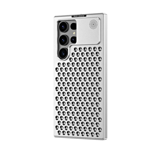 Husa Aromaterapia CRISTALIS SALE&trade; Compatibila cu Samsunsung Galaxy S24 Ultra, Antisoc, Antizgarieturi, Protectie Camera si Supraincalzire, Din Aliaj D