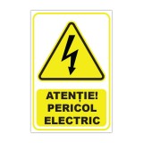 Indicator de avertizare Atenție! Pericol electric