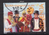 SLOVENIA 2009, Costume de carnaval, stampilat, uzat
