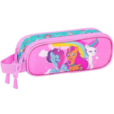 Penar My Little Pony Dreams cu 2 compartimente, 21x8x6 cm foto