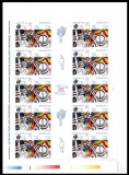 Romania 2002, LP 1581 b, United we stand, coala de 10, MNH! LP 150,00 lei