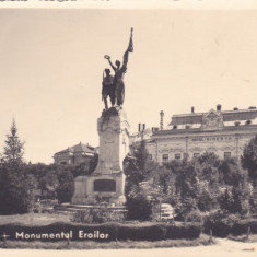 CARACAL - MONUMENTUL EROILOR,CIRCULATA CENZURATA,ROMANIA.