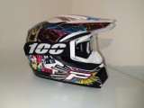 Cumpara ieftin Casca Moto Atv Cross Enduro Downhill +ochelari ,marimea L(59-60cm)