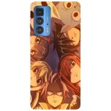 Husa compatibila cu Motorola Moto G51 5G model Fairy Tail team, Silicon, TPU, Viceversa, Transparent, Carcasa