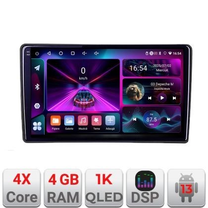 Navigatie Peugeot 307 A-307 4+64 InCell Display 1K Android Waze USB Navigatie Internet Youtube Radio CarStore Technology
