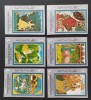 YEMEN A.R. - ARTA INDIANA- 6 v.-,NEDANTELATE, NEOB.** - YAR 087, Asia