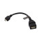 CABLU OTG USB - MICRO USB 10CM