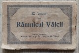 10 vederi din Ramnicul Valcii// pliant cu 10 carti postale din perioada interbelica