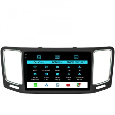 Navigatie Dedicata Volkswagen Sharan (2012-2019), 9Inch, 6Gb Ram, 128Gb Stocare, Carplay foto