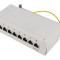 Patch Panel RJ45 Cat6 8 Porturi Gri