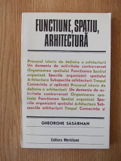 FUNCTIUNE SPATIU ARHITECTURA- SASARMAN foto