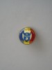 QW9 I 56 - Insigna - tematica heraldica - stema orasului Cernavoda, Romania de la 1950