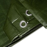 Cumpara ieftin Prelată de acoperire Mar-Pol 5x8 m, verde, HDPE 120 g/m&sup2;, cu inele metalice și colțuri &icirc;ntărite