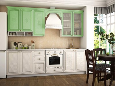 Bucatarie Versailles MDF 2.6m, Fistic foto