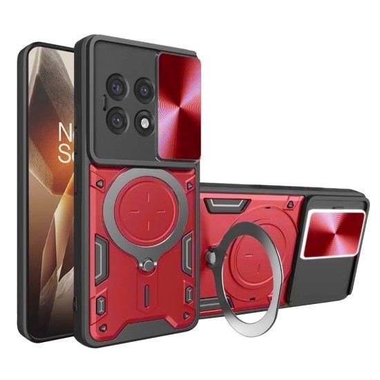Husa pentru OnePlus 13R - Techsuit CamGuard Pro - Red
