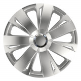 Capac roata auto Versaco Energy RC 16 inch argintiu, pentru jante din otel, ABS de inalta calitate, montaj rapid, 1 bucata