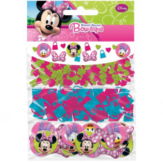 Confetti cu Minnie Mouse pentru party si evenimente, Amscan 996117, Punga 40g foto