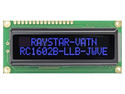 Afișaj LCD Alfanumeric 16x2 VA Negative LED foto