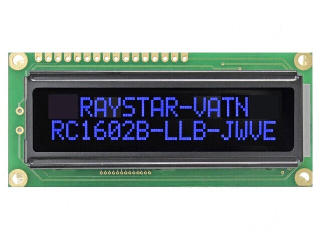 Afișaj LCD Alfanumeric 16x2 VA Negative LED