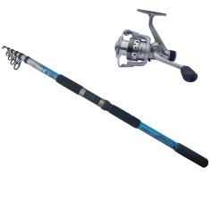Set lanseta Atafu 3.9 m si mulineta FS 4000