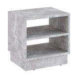 Cumpara ieftin Noptiera Mason melamina culoare marmura gri 40x32x40 cm
