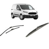 Cumpara ieftin Set 3 stergatoare FORD TRANSIT COURIER B460 Box Body/MPV 2014-2023, parbriz si luneta, Bosch Twin-Aerotwin