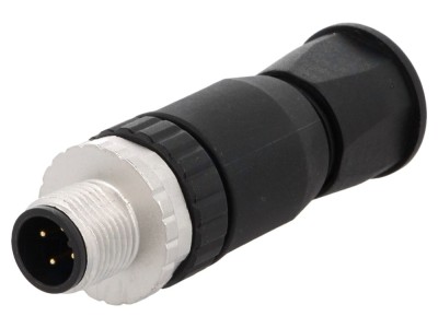 Conector M12 4-PIN IP67, pe cablu foto
