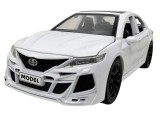Macheta Toyota Camry alba 1:24 &ndash; replica metal sunete si lumini usi capota si portbagaj deschise