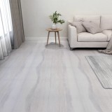 VidaXL Plăci pardoseală autoadezive 55 buc. gri deschis PVC 5,11 m&sup2;