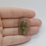 Cabochon fluorit galben 29x21x7mm c81