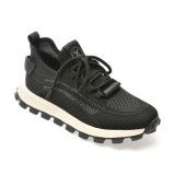Pantofi sport GRYXX negri, 5212, din material textil