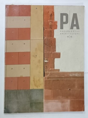 PROGRESSIVE ARCHITECTURE , No. 50 , 1990 , REVISTA IN LIMBA ENGLEZA foto