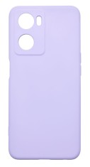 Husa de protectie din silicon pentru OPPO A57S, SoftTouch, interior microfibra, Lilac