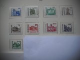 HOPCT TIMBRE MNH 1296 MONUMENTE ARHITECTURA -UZUALE-9 VAL-1990-GERMANIA DDR/RDG