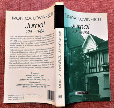 Jurnal 1981-1984. Editura Humanitas, 2003 - Monica Lovinescu foto