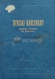 Cumpara ieftin Rimski-Korsakov. Manual practic de armonie - 1955 - M.O. Steinberg (red.) (AD110)