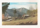 RF222 - Carte Postala - Azuga. vedere spre muntii Bucegi, circulata 1965