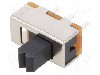 Intrerupator glisant, 2 pozitii, SPDT, ON-ON, KNITTER-SWITCH - MFP 120