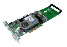 Placa video PC Nvidia Quadro FX2000 AGP DUAL DVI 128MB DDR2 326797-001 329259-001 foto