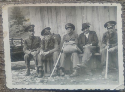 Elevi militari in Campul lui Neag, Hunedoara// 1943 foto