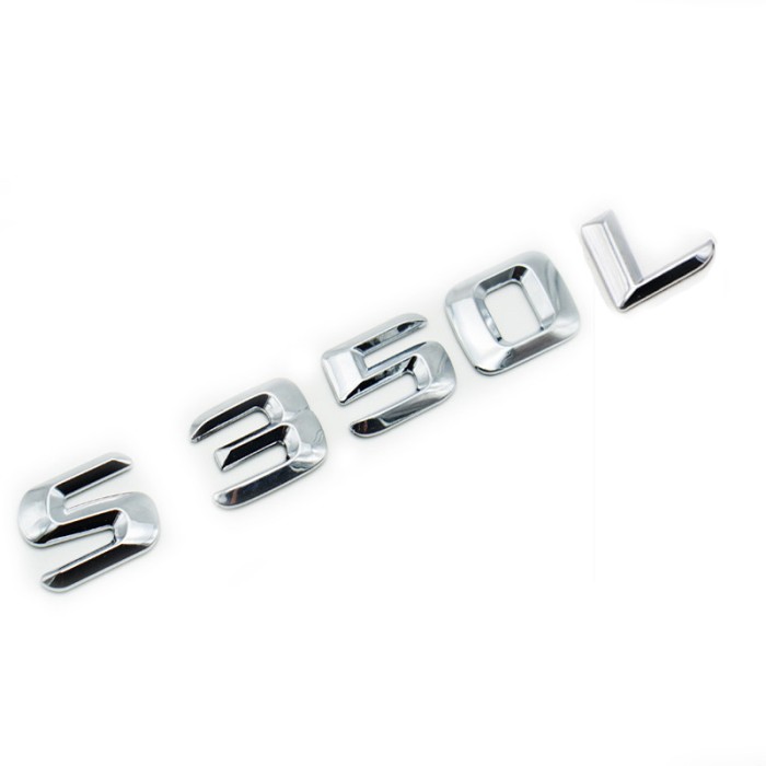 Emblema S 350L pentru spate portbagaj Mercedes