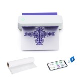 Imprimanta termica pentru tatuaje, portabila, fara fir, nu necesita tus, suporta formaturi pana in A4, Bluetooth, USB, compatibila cu iOS / Android /