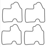 Garnitura Cuva Carburator Kawasaki KVF 650/750 Brute Force, Prairie, KFX 700, Teryx 750, ZX-9R 900 Ninja Kat - Kit 4 Bucati - Motorevolution